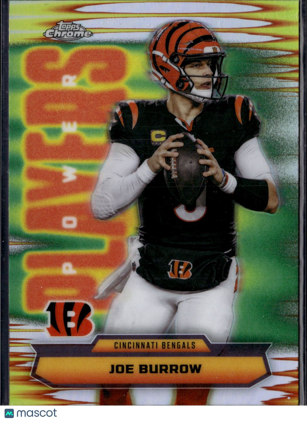 2025 Topps Chrome Football Joe Burrow #PP-5 Refractor