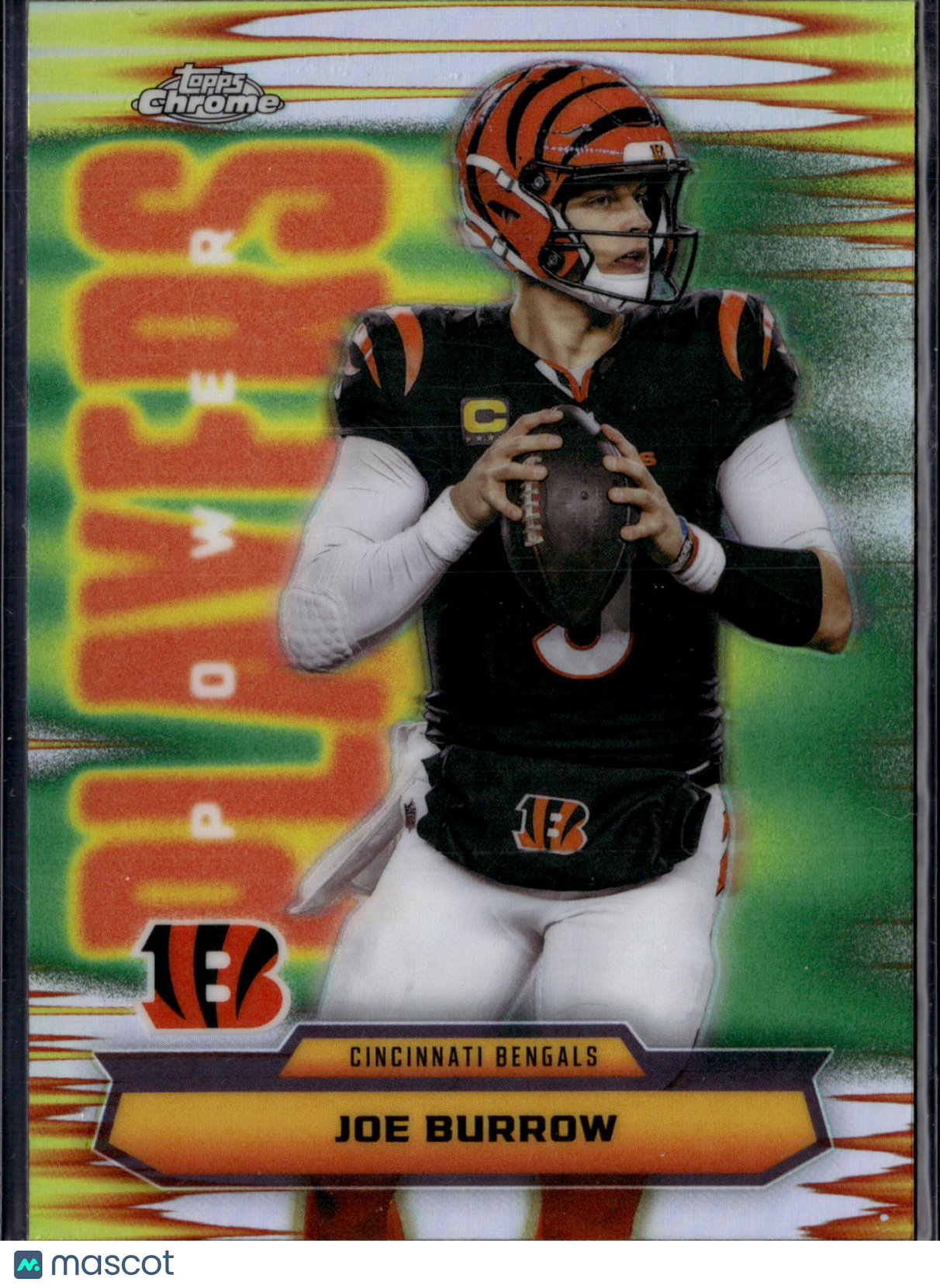 2025 Topps Chrome Football Joe Burrow #PP-5 Refractor