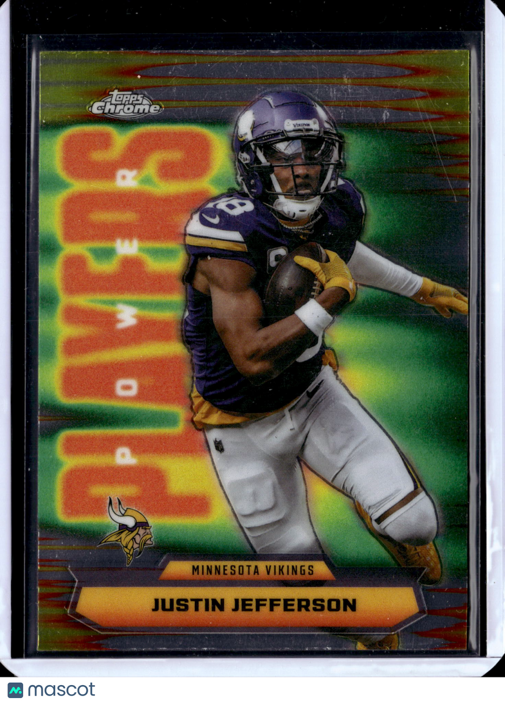 2025 Topps Chrome Football Justin Jefferson #PP-22