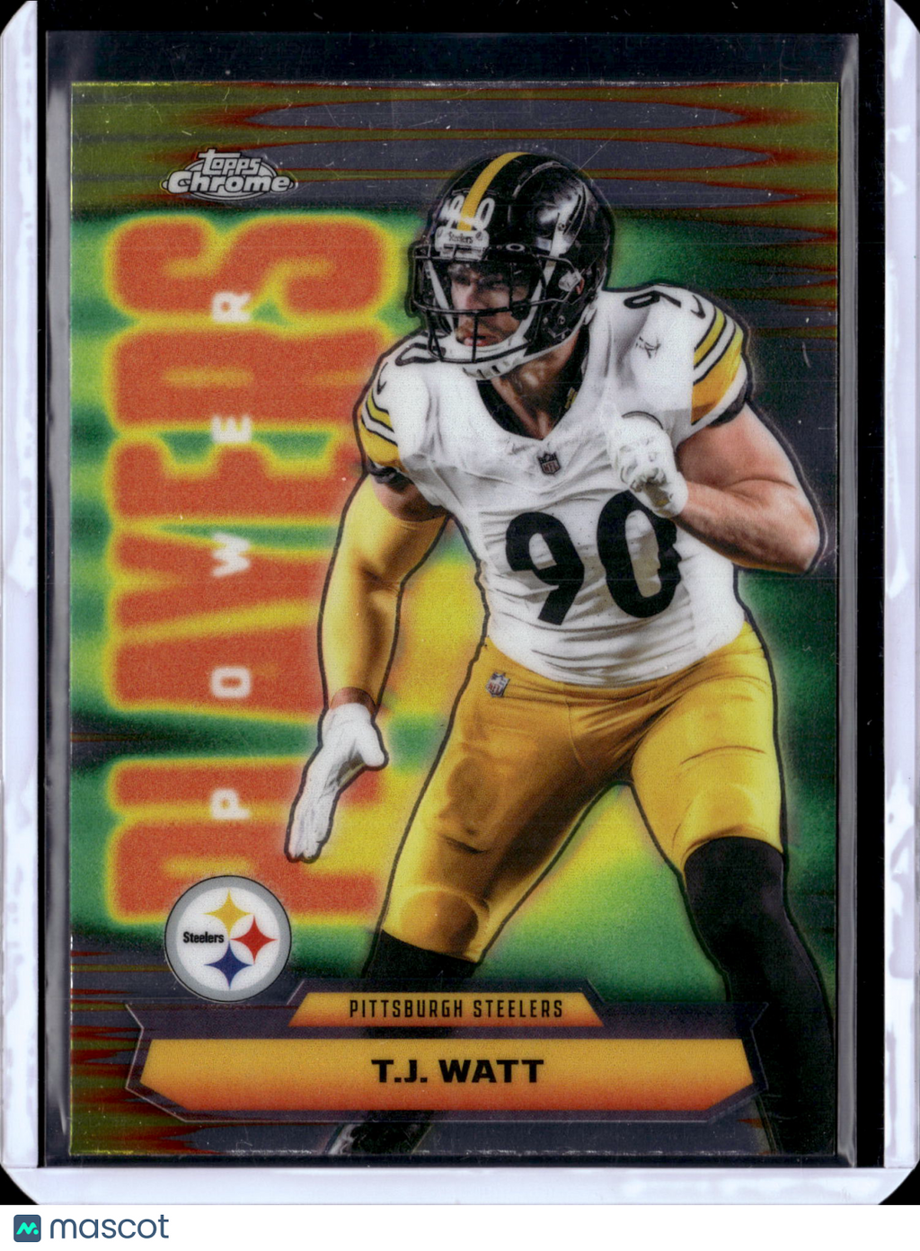 2025 Topps Chrome Football T.J. Watt #PP-39