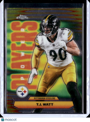 2025 Topps Chrome Football T.J. Watt #PP-39