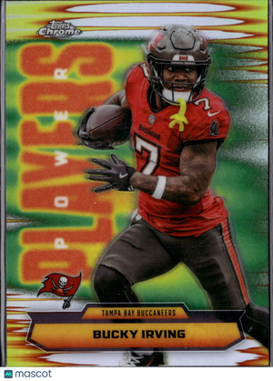2025 Topps Chrome Football Bucky Irving #PP-18 Refractor