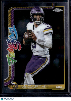 2025 Topps Chrome Football J.J. McCarthy #FS-18