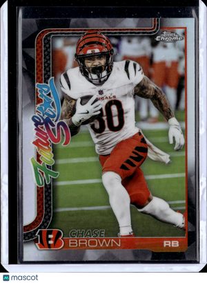 2025 Topps Chrome Football Chase Brown #FS-13 Refractor