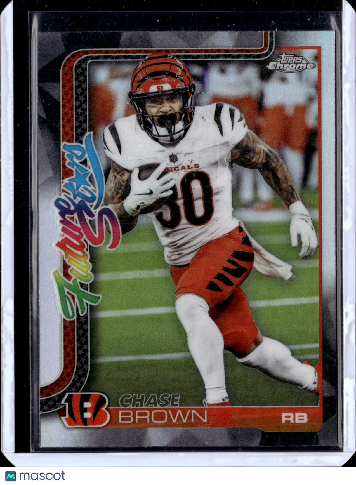 2025 Topps Chrome Football Chase Brown #FS-13 Refractor
