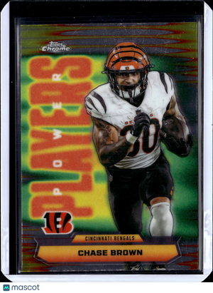 2025 Topps Chrome Football Chase Brown #PP-19