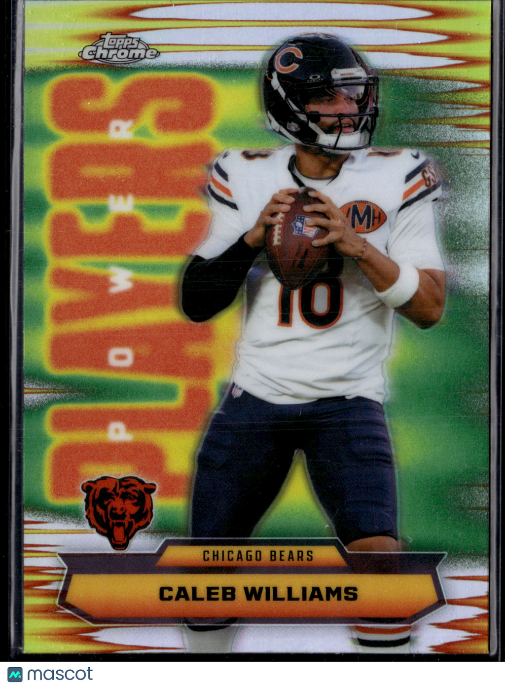 2025 Topps Chrome Football Caleb Williams #PP-7 Refractor