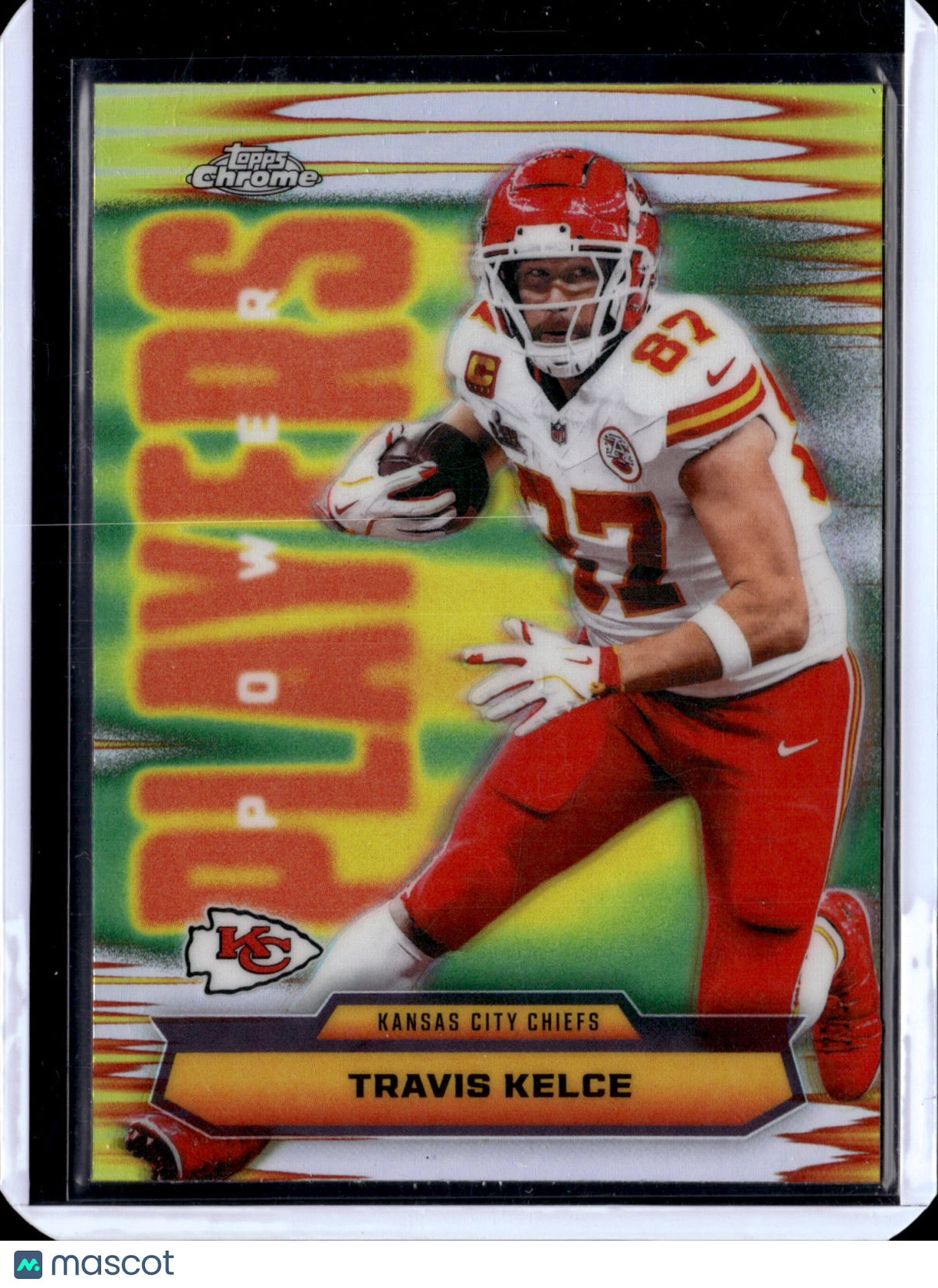 2025 Topps Chrome Football Travis Kelce #PP-34 Refractor