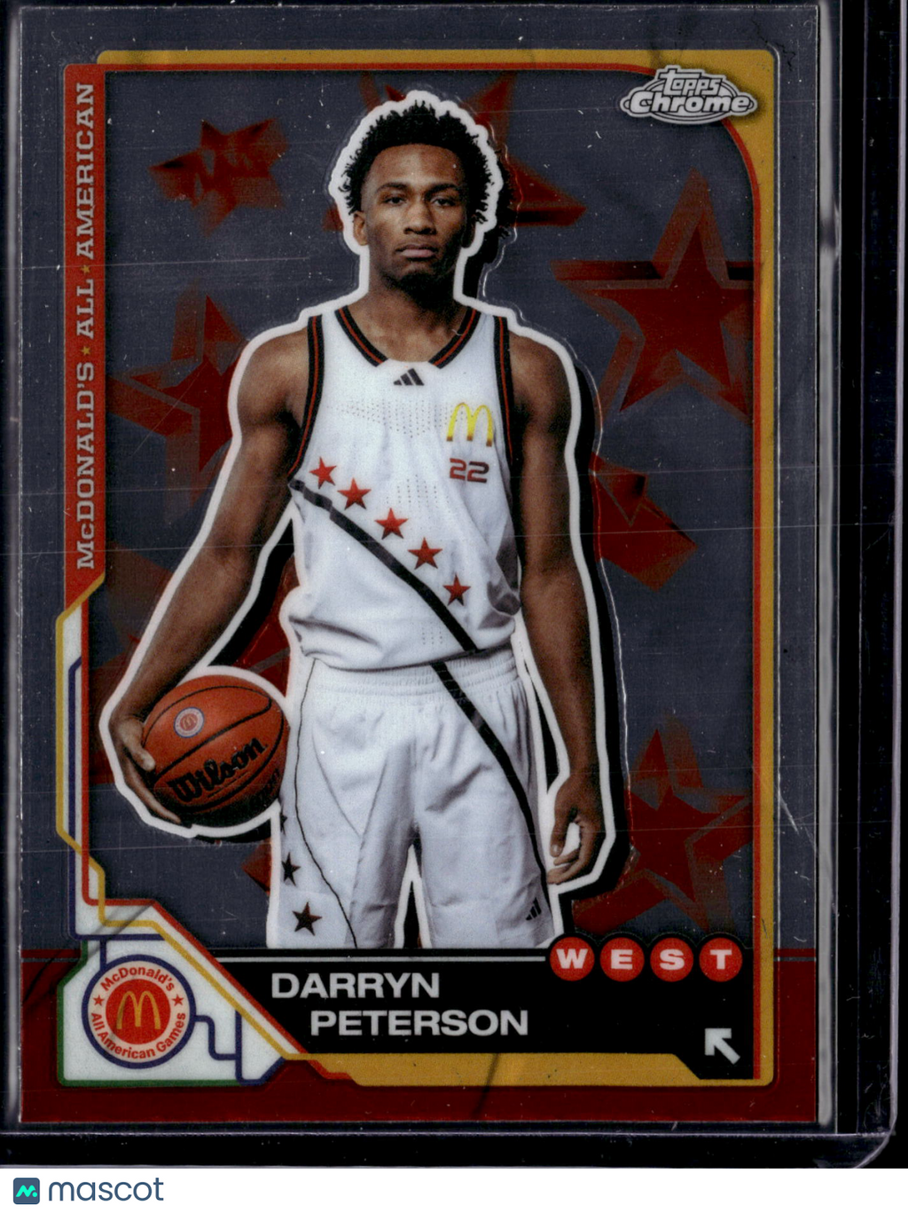 2025 Topps Chrome McDonald's All American Darryn Peterson #12