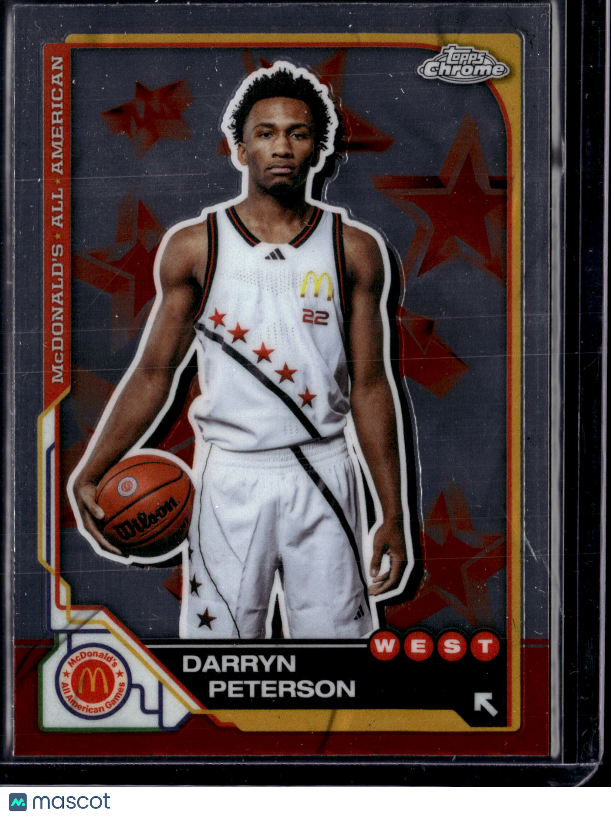 2025 Topps Chrome McDonald's All American Darryn Peterson #12