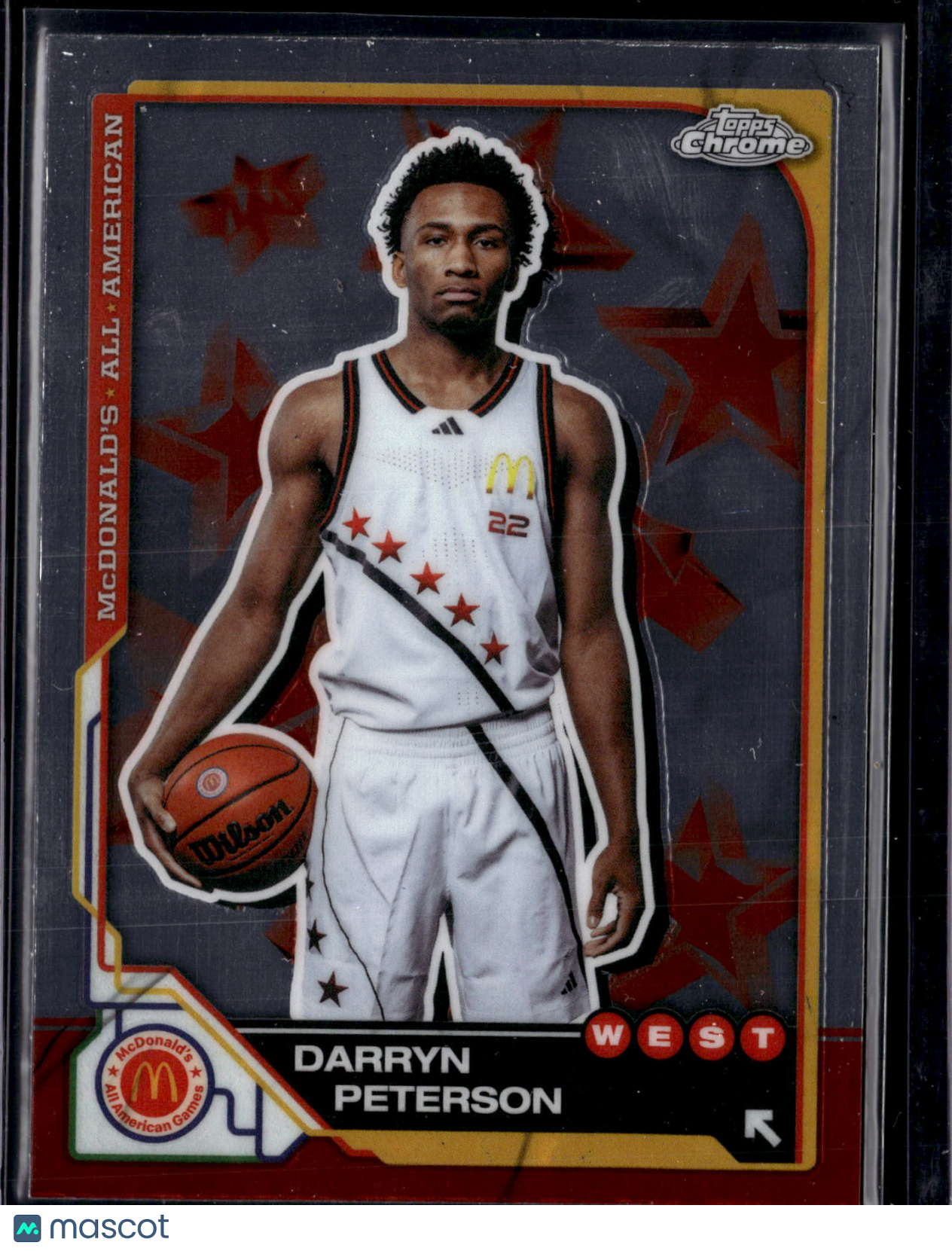 2025 Topps Chrome McDonald's All American Darryn Peterson #12