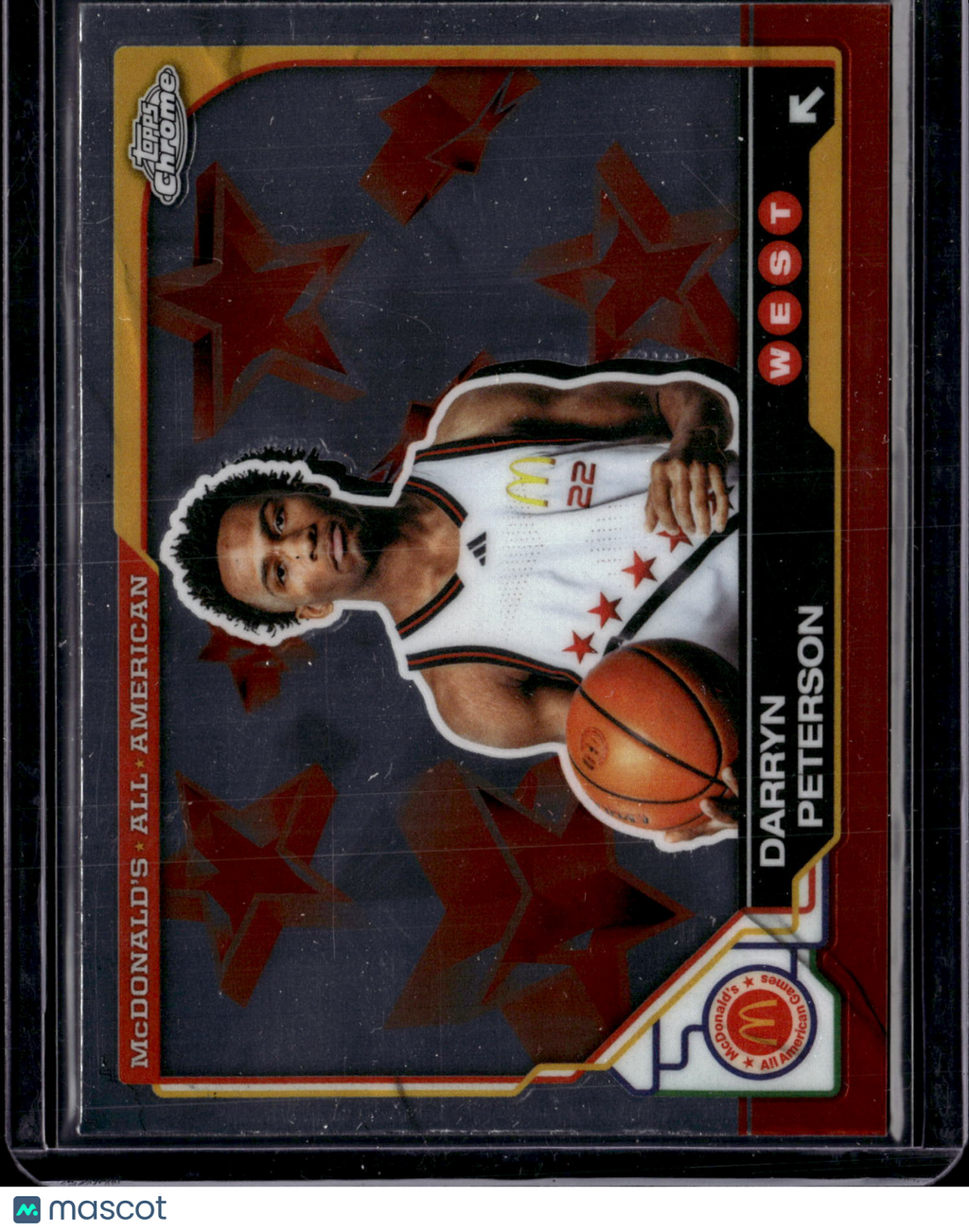 2025 Topps Chrome McDonald's All American Darryn Peterson #50