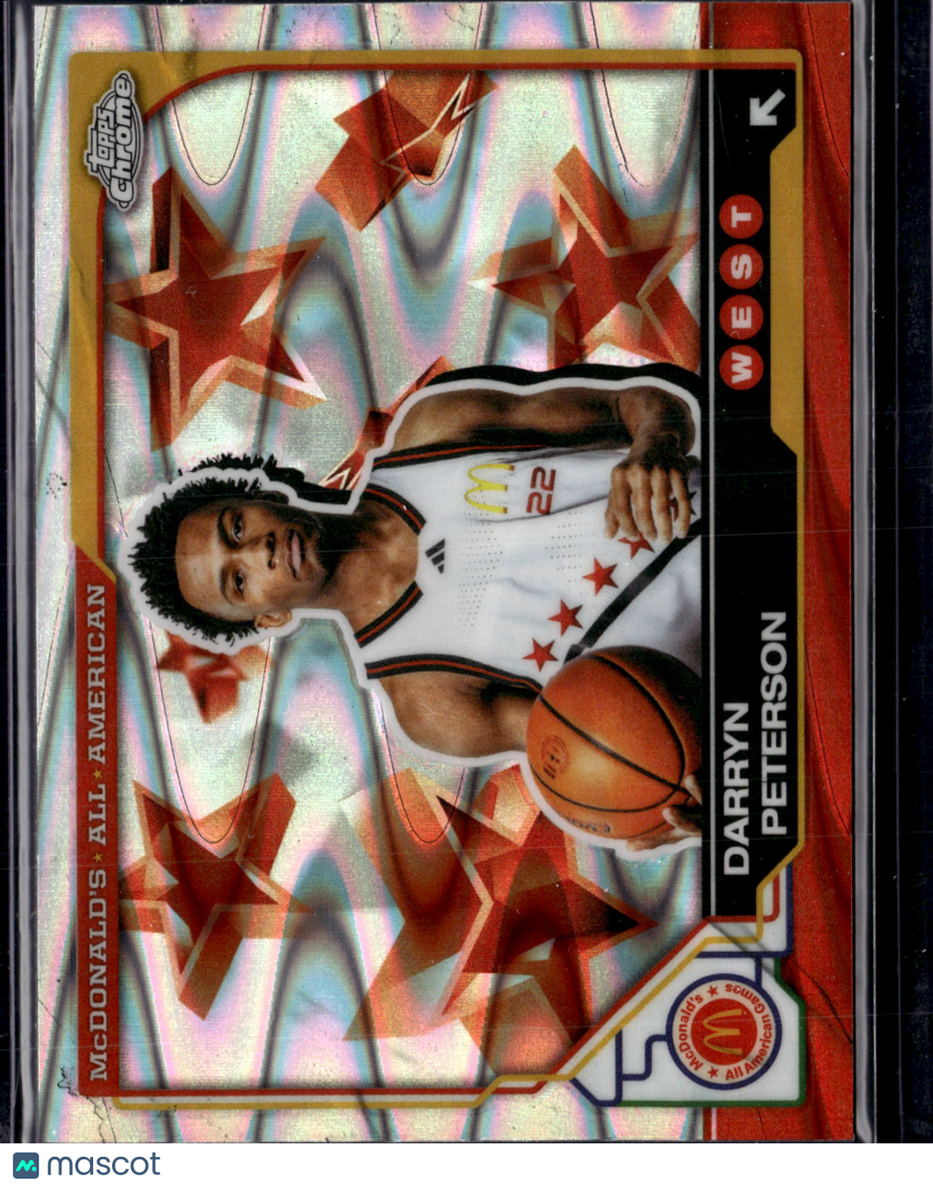 2025 Topps Chrome McDonald's All American Darryn Peterson #50 Stars