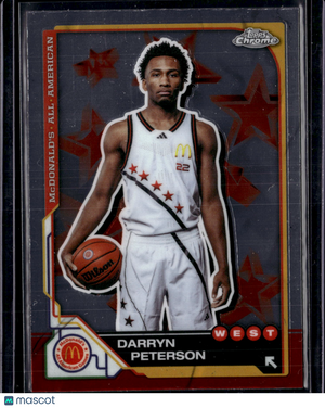 2025 Topps Chrome McDonald's All American Darryn Peterson #12