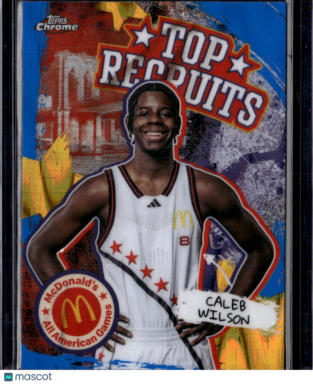 2025 Topps Chrome McDonald's All American Top Recruits Caleb Wilson #TP-10