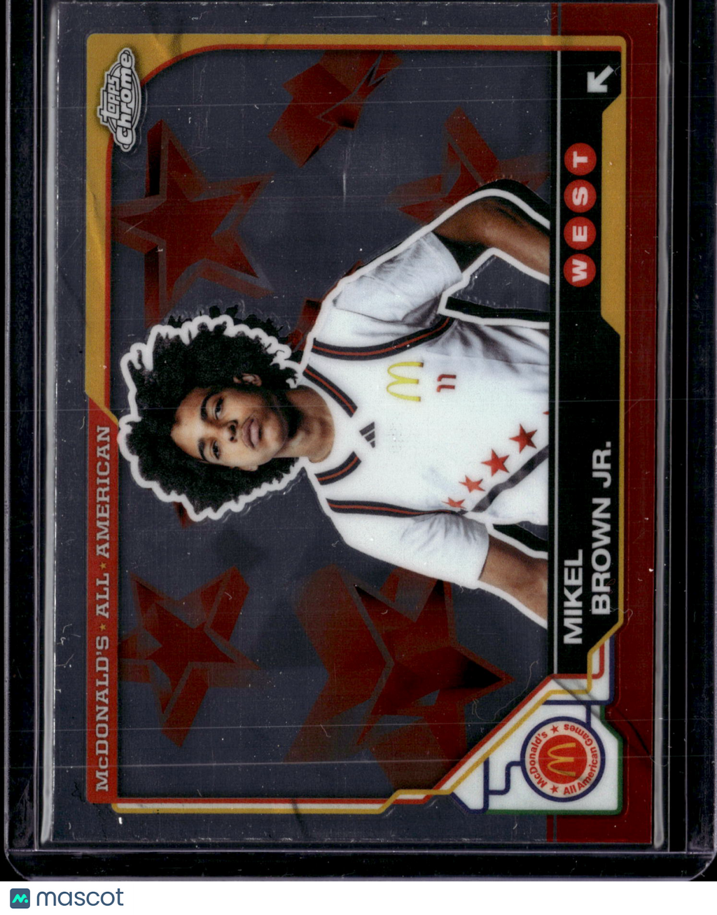 2025 Topps Chrome McDonald's All American Mikel Brown Jr. #47