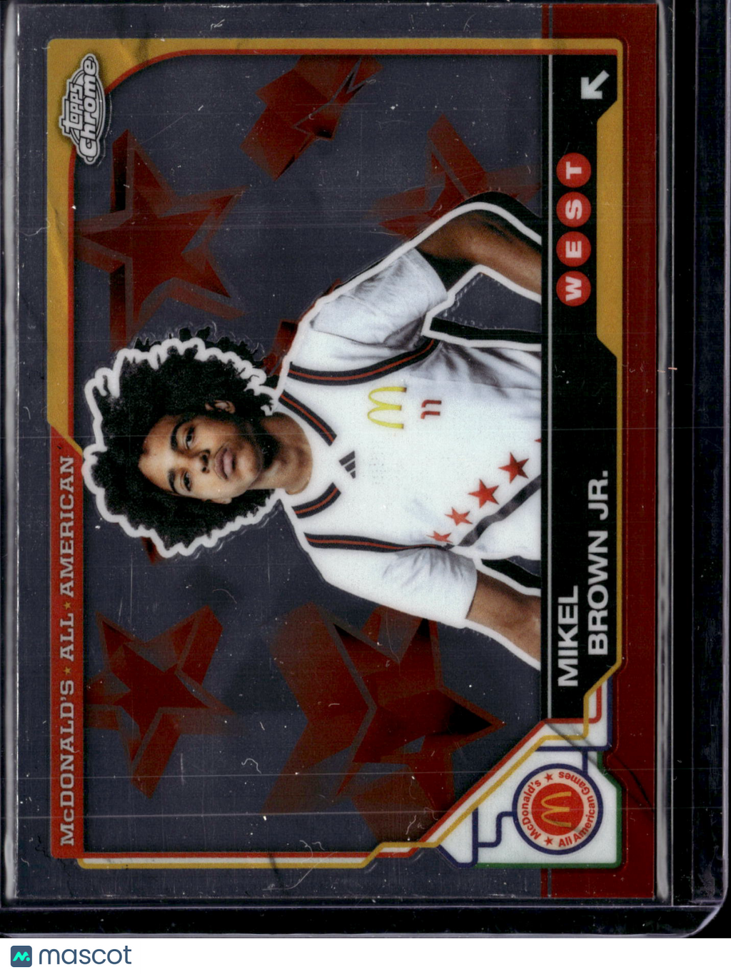 2025 Topps Chrome McDonald's All American Mikel Brown Jr. #47