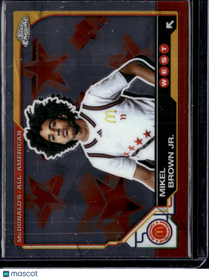 2025 Topps Chrome McDonald's All American Mikel Brown Jr. #47