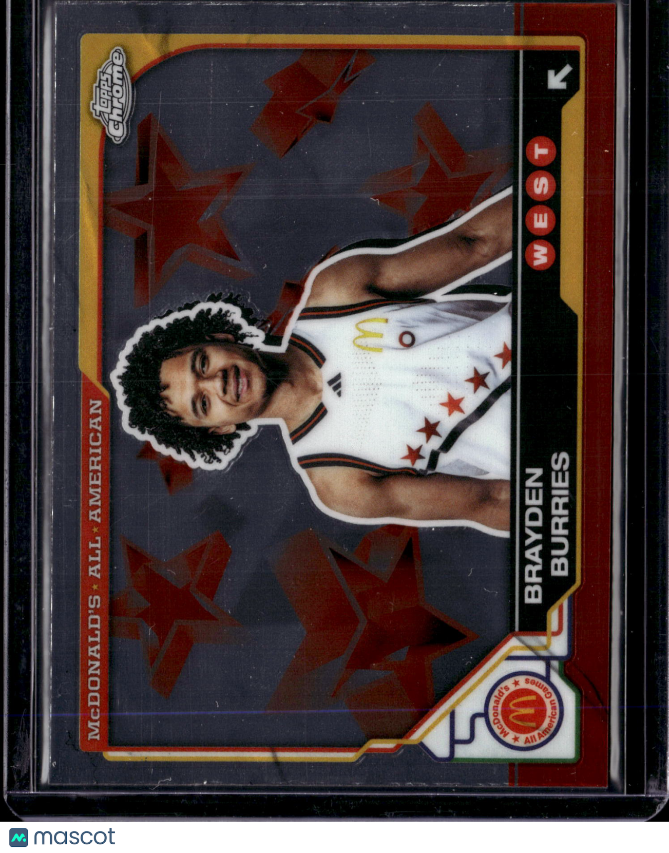 2025 Topps Chrome McDonald's All American Brayden Burries #46