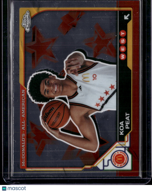 2025 Topps Chrome McDonald's All American Koa Peat #51