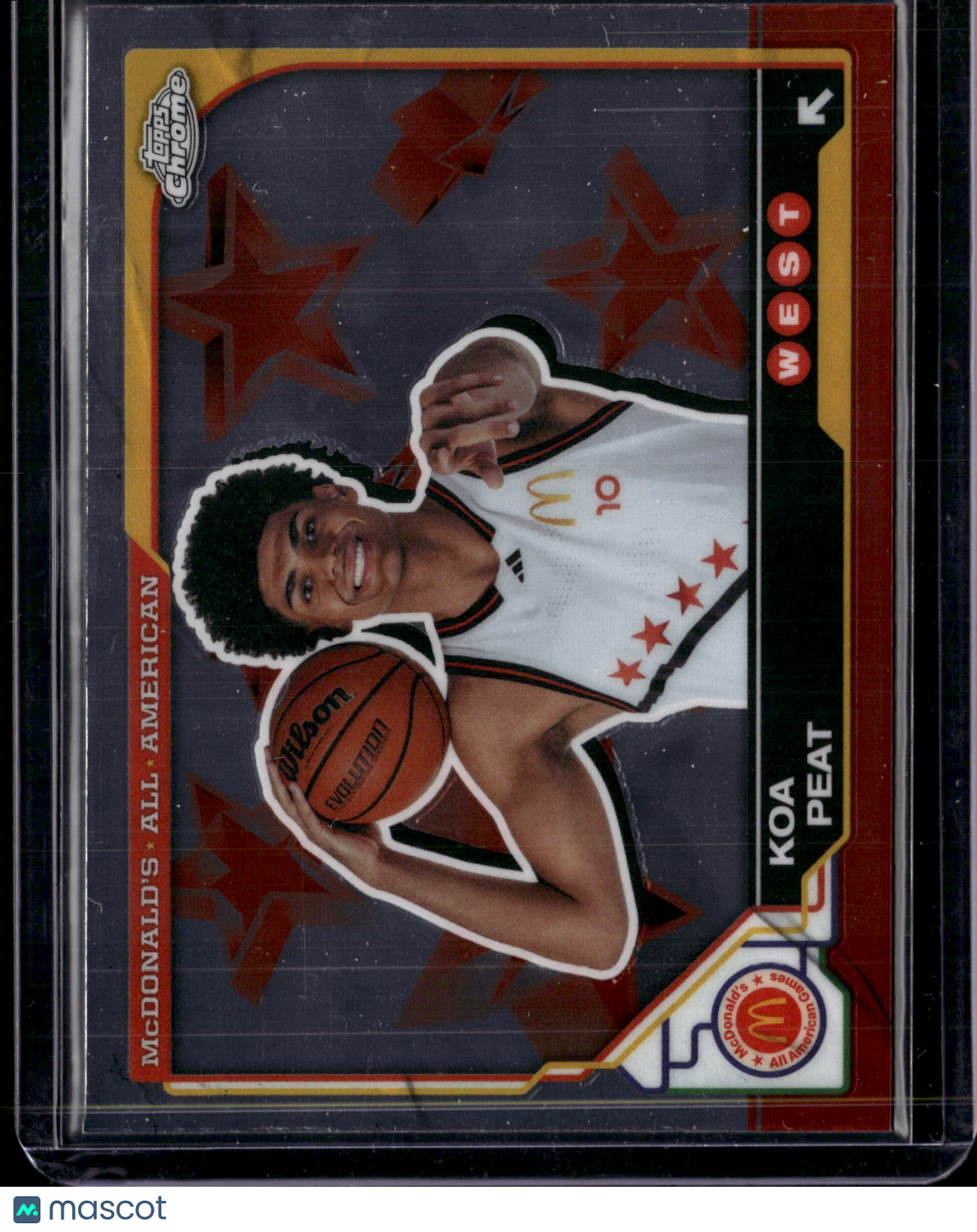 2025 Topps Chrome McDonald's All American Koa Peat #51