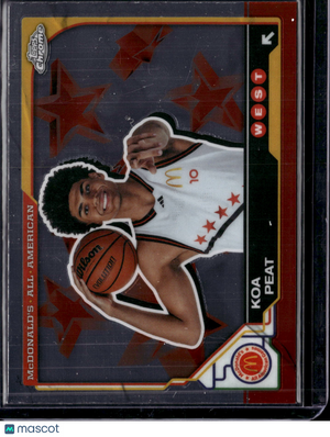 2025 Topps Chrome McDonald's All American Koa Peat #51
