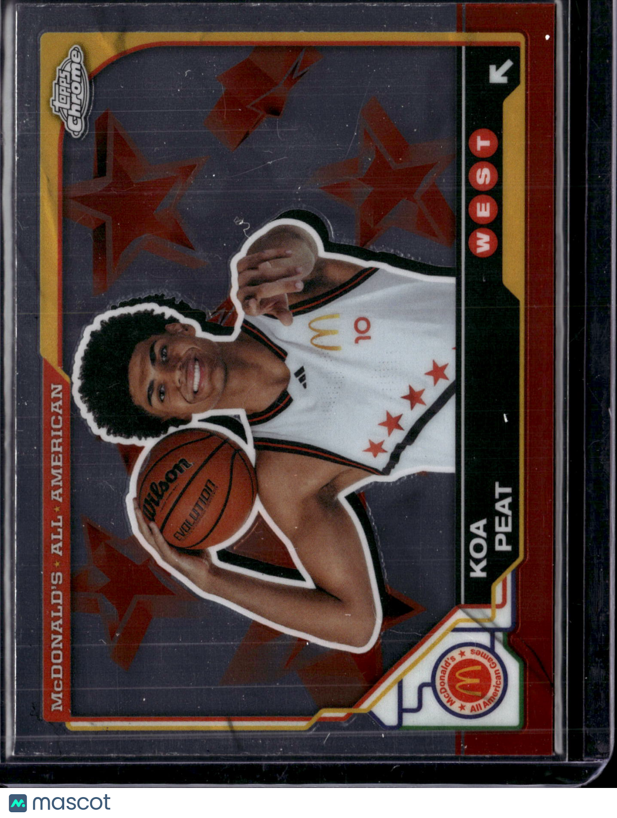 2025 Topps Chrome McDonald's All American Koa Peat #51