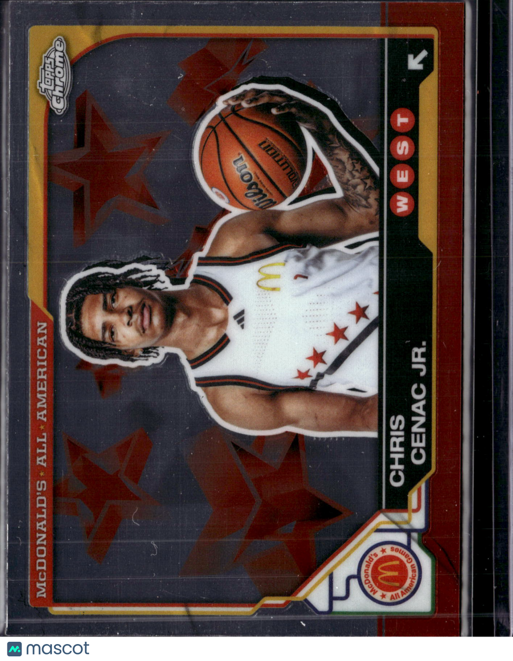 2025 Topps Chrome McDonald's All American Chris Cenac Jr. #49