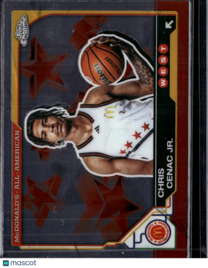 2025 Topps Chrome McDonald's All American Chris Cenac Jr. #49