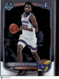 2025 Bowman Chrome University Darryn Peterson #BCP-2 Refractor