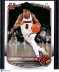 2025 Bowman University Mikel Brown Jr. #BPP-12 1st Bowman