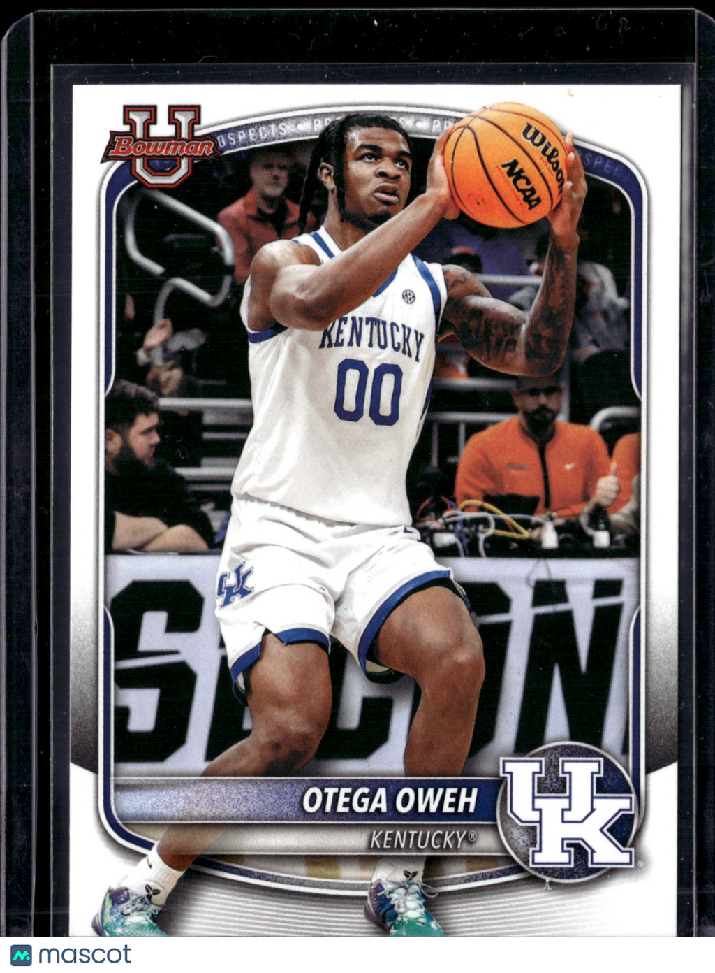 2025 Bowman University Chrome Basketball Otega Oweh #BPP-98 /13.
