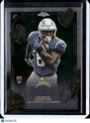 2025 Topps Chrome Fortune 15 Omarion Hampton #F15-25 RC