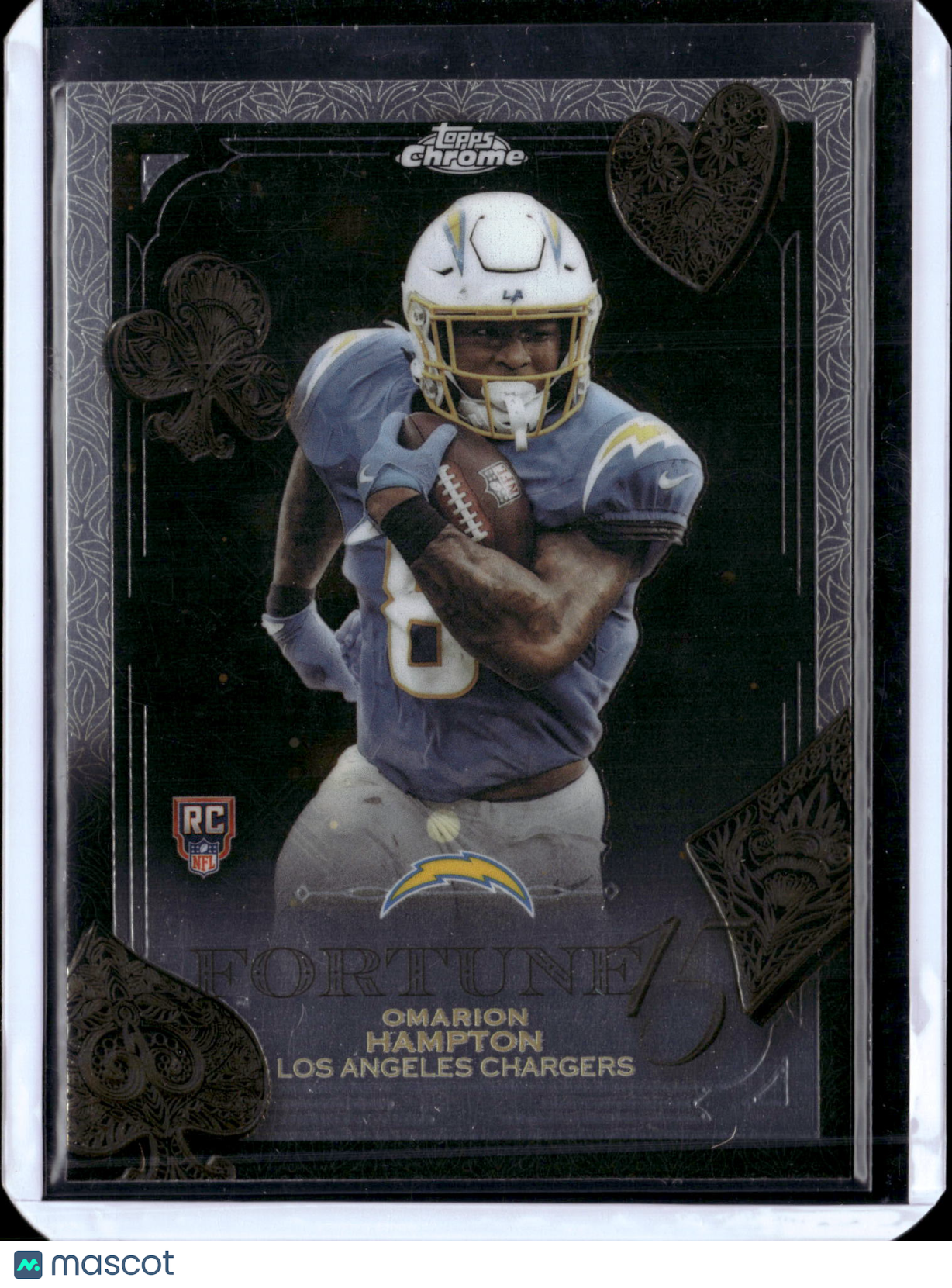 2025 Topps Chrome Fortune 15 Omarion Hampton #F15-25 RC