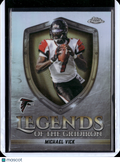 2025 Topps Chrome Legends of the Gridiron Michael Vick #LOG-2 Refractor