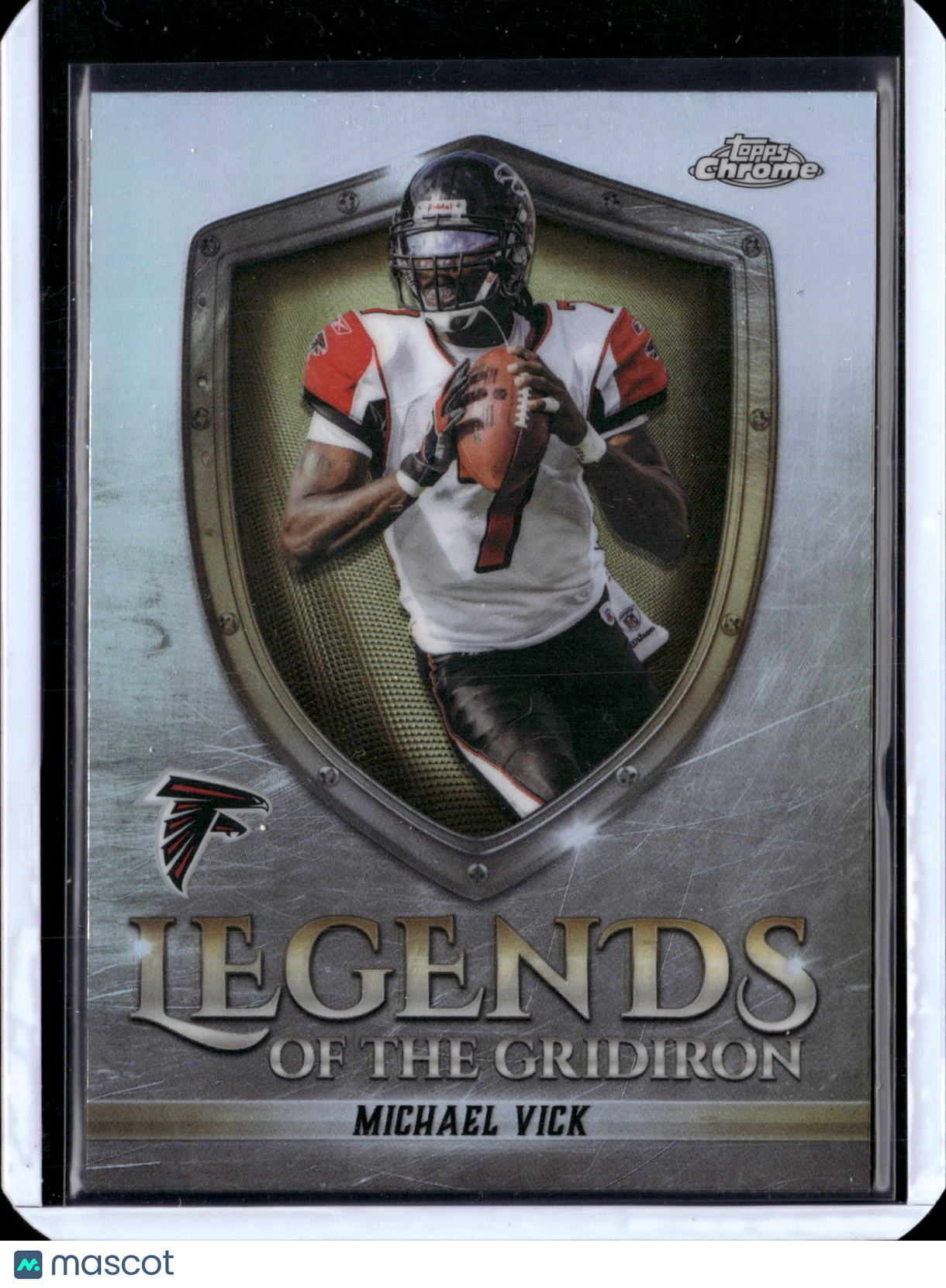 2025 Topps Chrome Legends of the Gridiron Michael Vick #LOG-2 Refractor