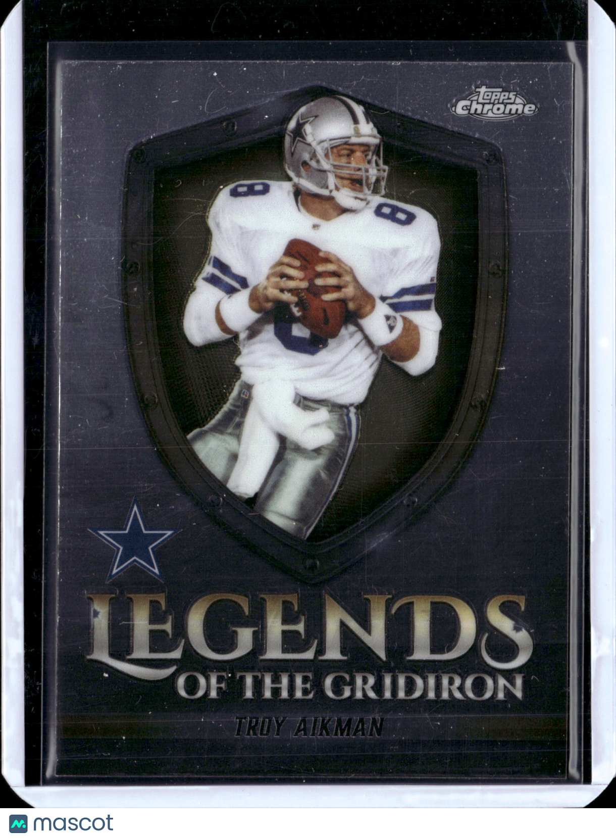 2025 Topps Chrome Legends of the Gridiron Troy Aikman #LOG-7