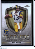 2025 Topps Chrome Legends of the Gridiron Kurt Warner #LOG-1 Refractor