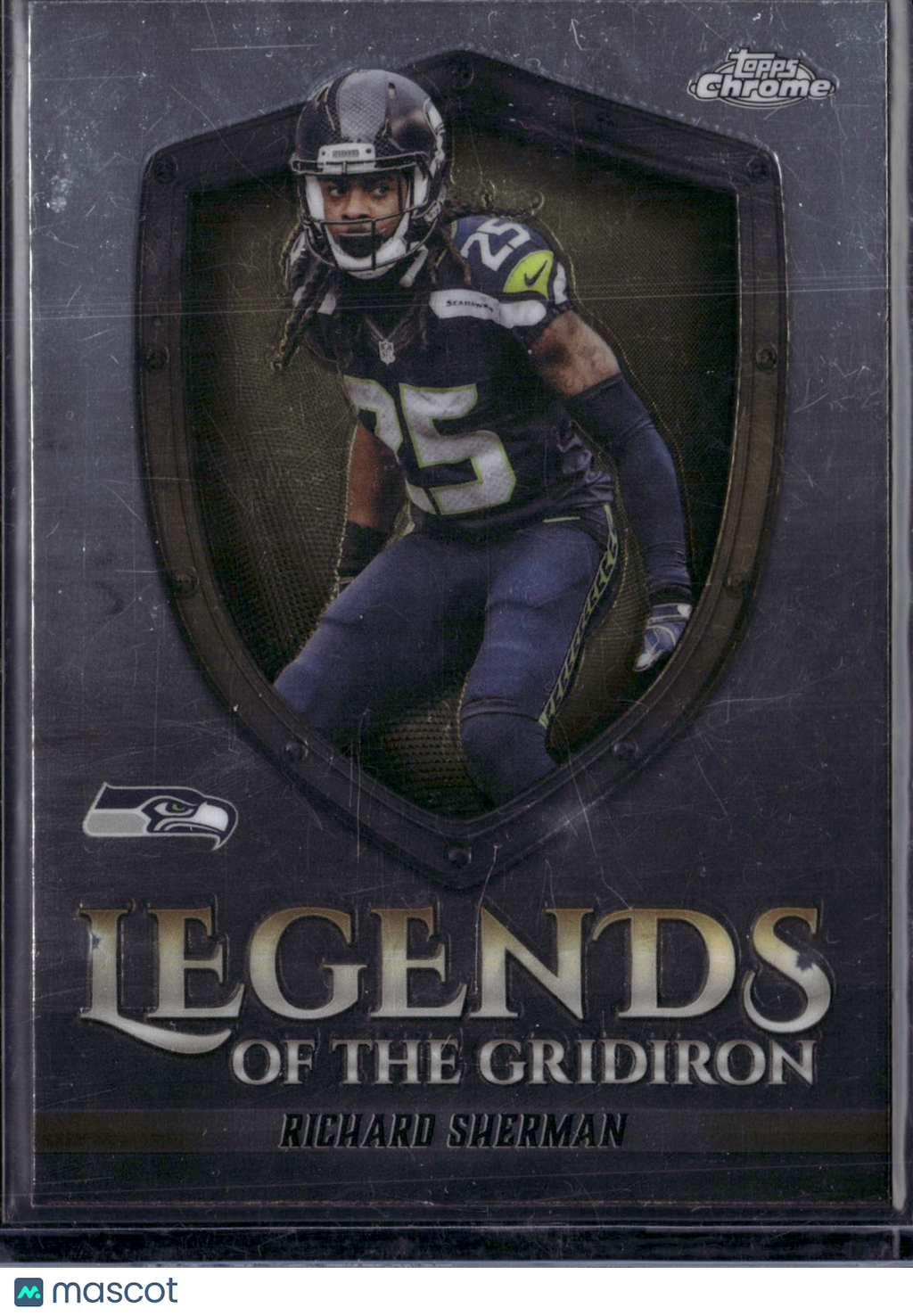 2025 Topps Chrome Legends of the Gridiron Richard Sherman #LOG-36