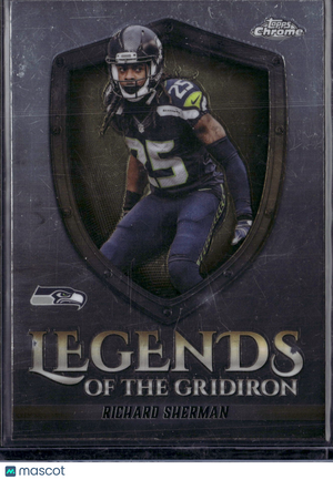 2025 Topps Chrome Legends of the Gridiron Richard Sherman #LOG-36