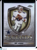2025 Topps Chrome Legends of the Gridiron Troy Aikman #LOG-7 Refractor