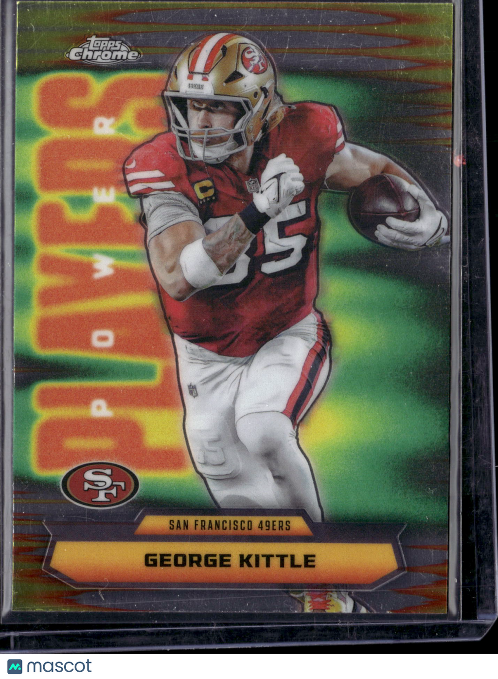 2025 Topps Chrome Power Players George Kittle #PP-33