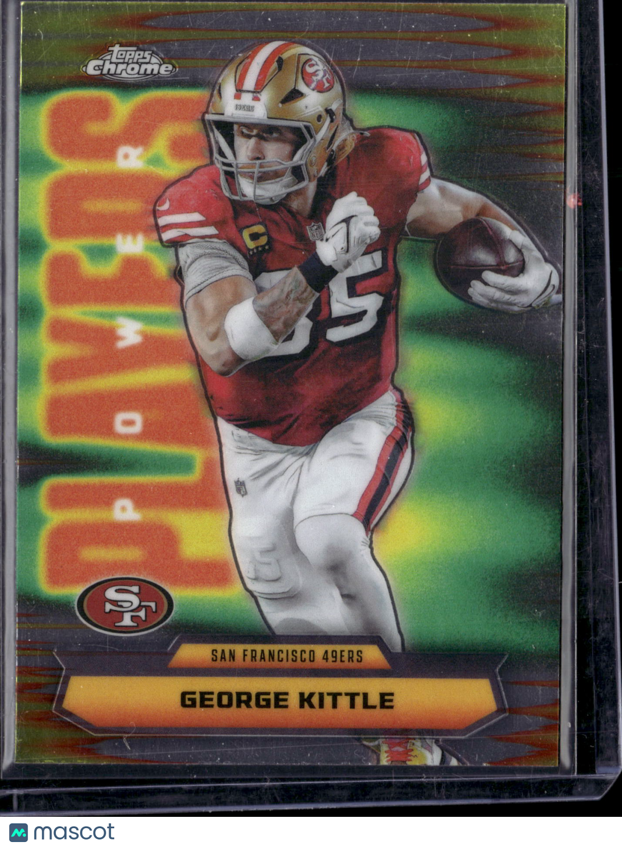 2025 Topps Chrome Power Players George Kittle #PP-33
