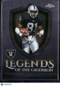 2025 Topps Chrome Legends of the Gridiron Tim Brown #LOG-22