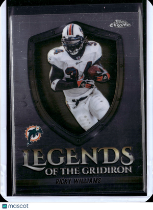 2025 Topps Chrome Legends of the Gridiron Ricky Williams #LOG-14