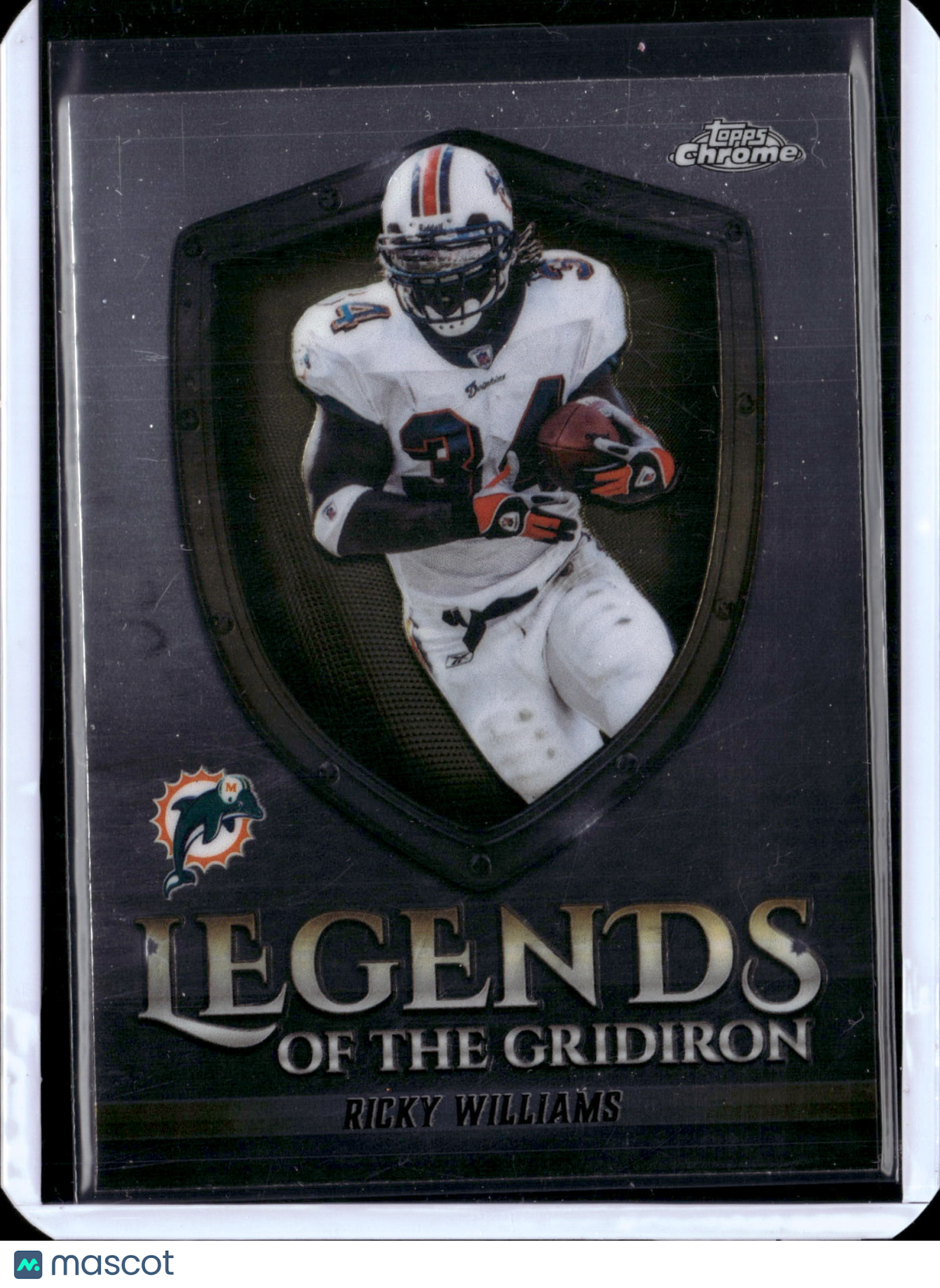 2025 Topps Chrome Legends of the Gridiron Ricky Williams #LOG-14