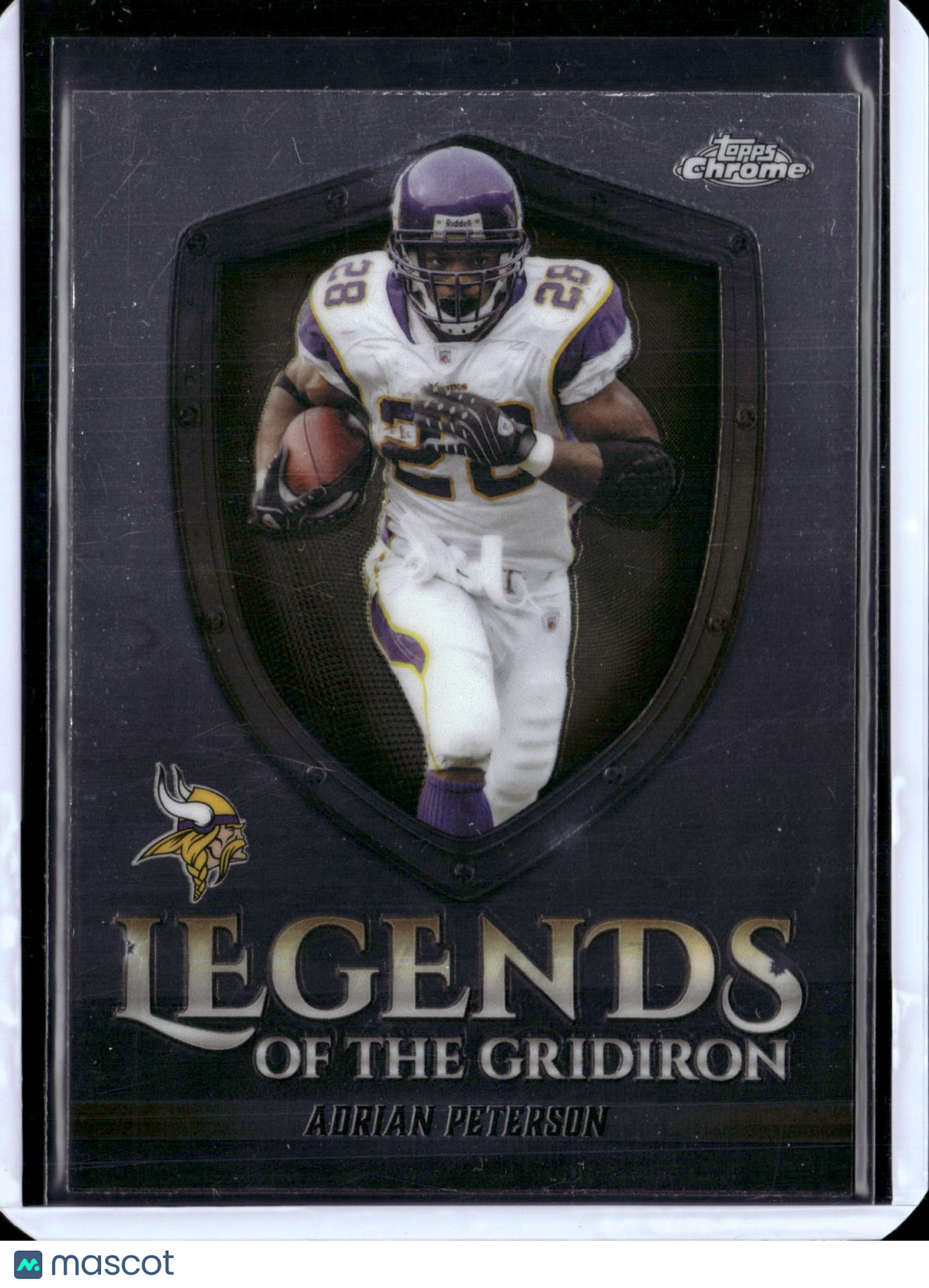 2025 Topps Chrome Legends of the Gridiron Adrian Peterson #LOG-15