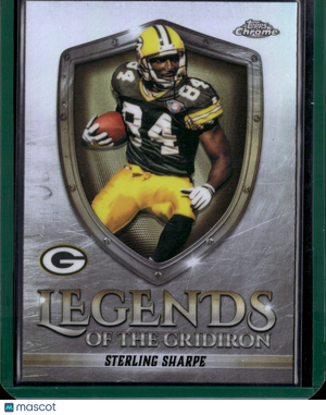 2025 Topps Chrome Legends of the Gridiron Sterling Sharpe #LOG-27 Refractor