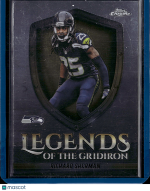2025 Topps Chrome Legends of the Gridiron Richard Sherman #LOG-36