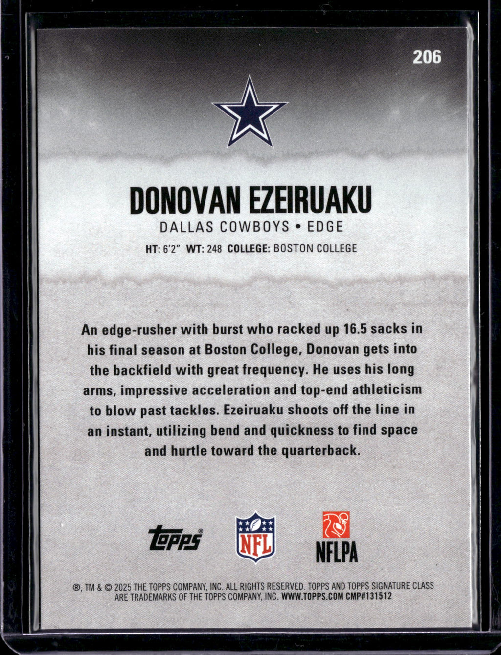 2025 Topps Composite Donovan Ezeiruaku #206 RC